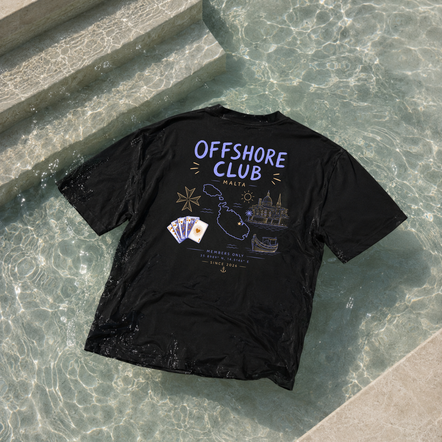 T-shirt "OFFSHORE CLUB" - Malta