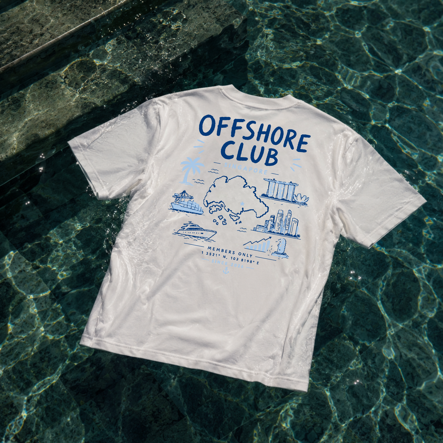 T-shirt "OFFSHORE CLUB" - Singapore