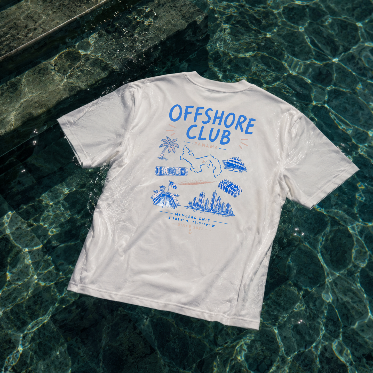 T-shirt "OFFSHORE CLUB" - Panama