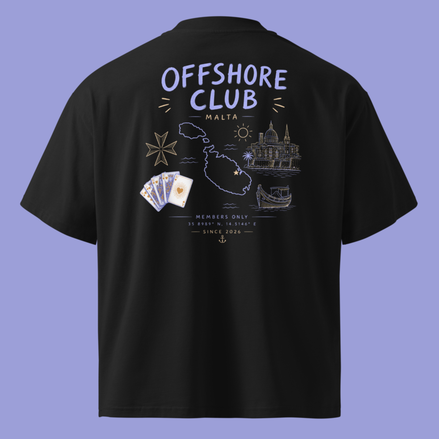 T-shirt "OFFSHORE CLUB" - Malta