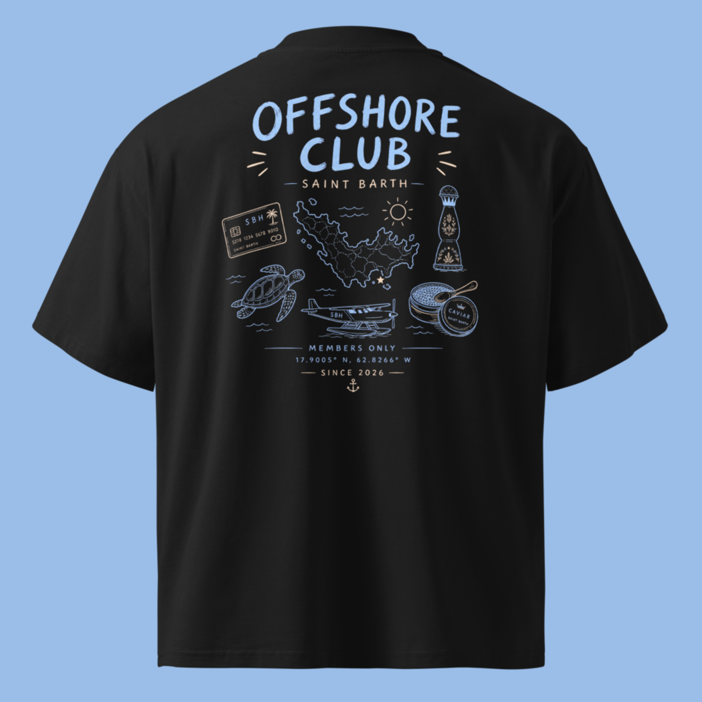 T-shirt "OFFSHORE CLUB" - Saint Barth