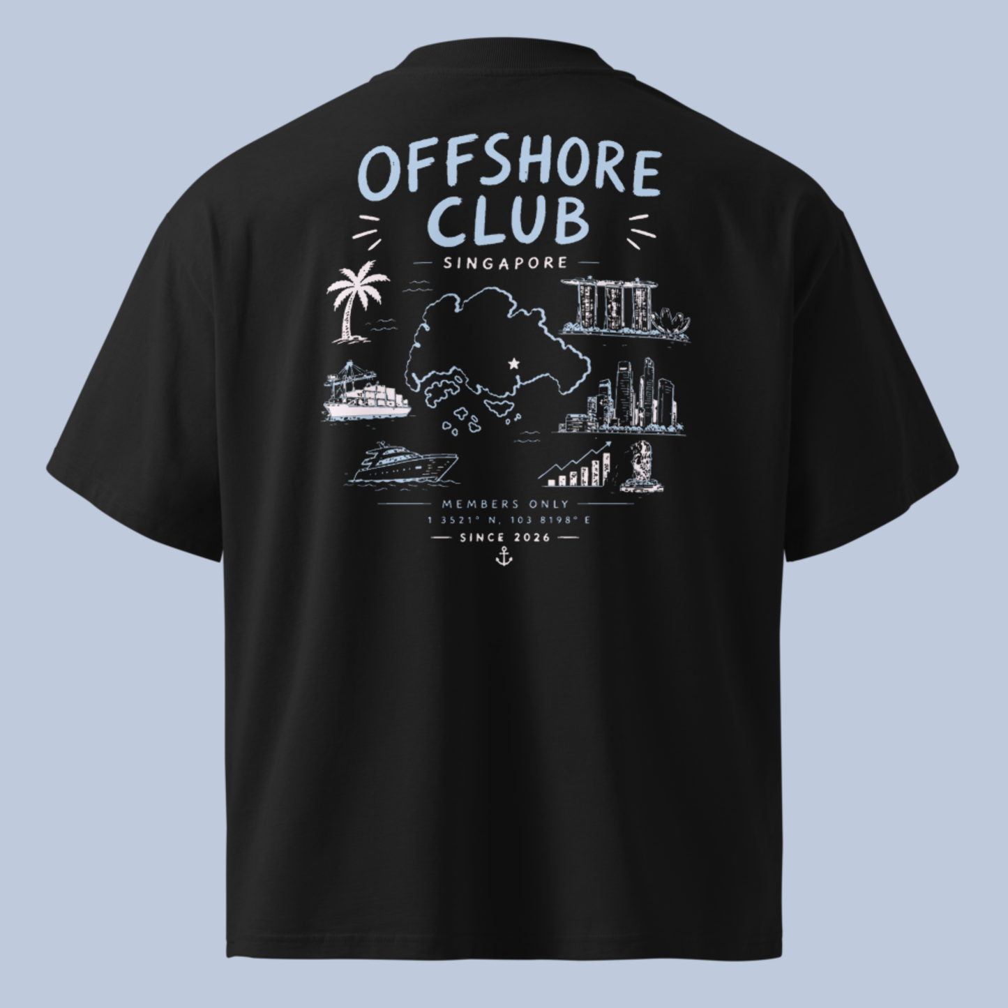T-shirt "OFFSHORE CLUB" - Singapore