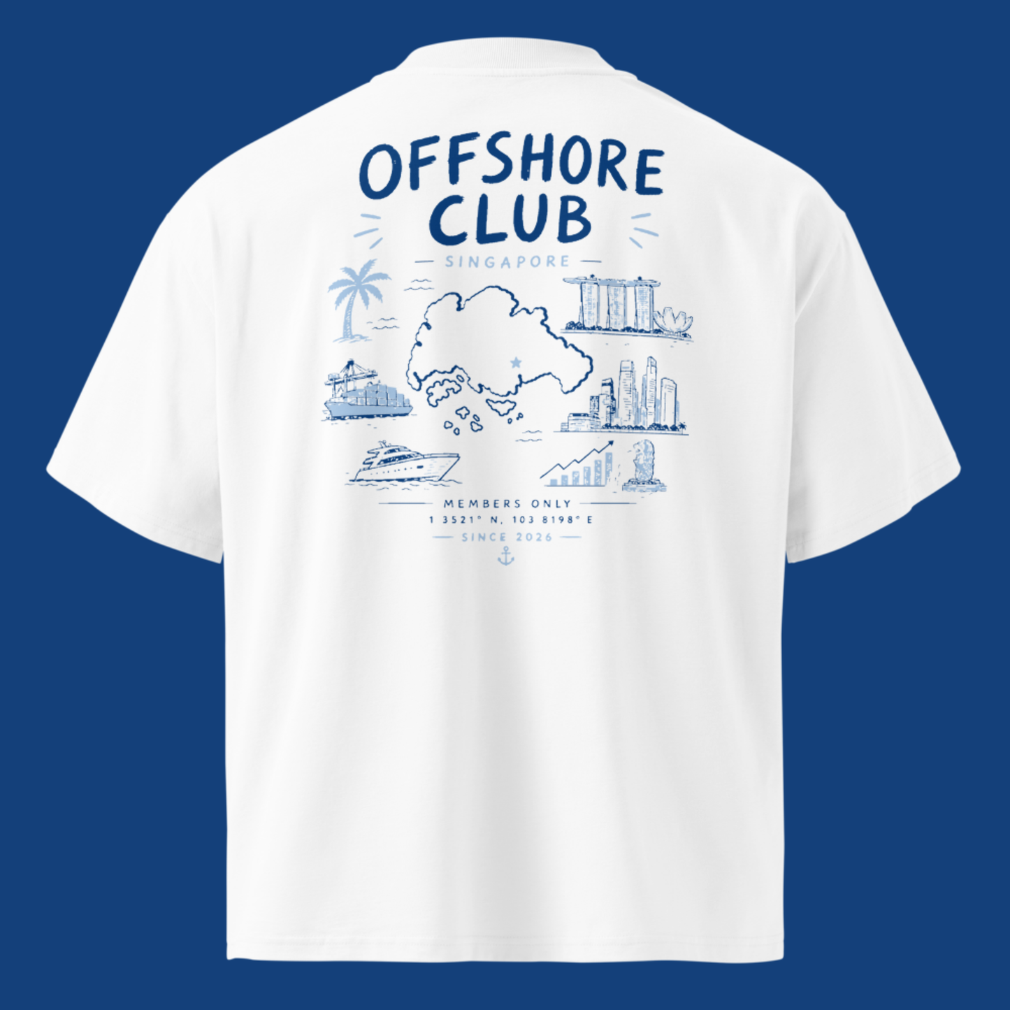 T-shirt "OFFSHORE CLUB" - Singapore